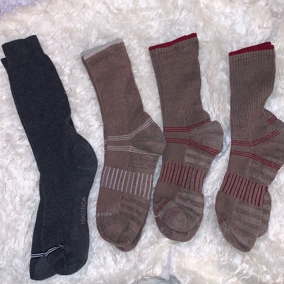 Eddie Bauer Other - 4 Pair Eddie Bauer & Náutica Men’s Socks